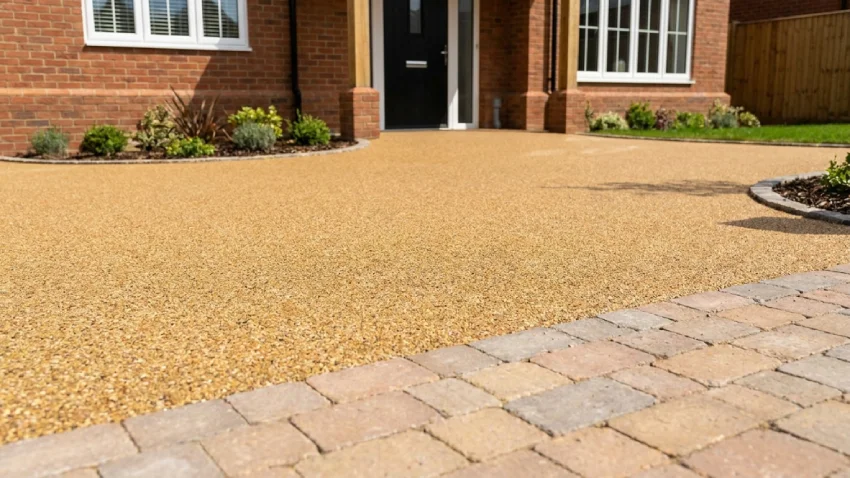 Resin Driveways for New Build Homes