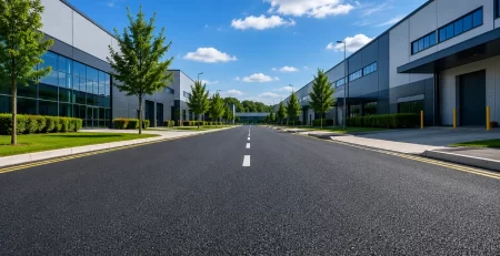 Business Park Road Surfacing Maintenance Guide