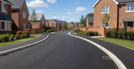 Estate Road Surfacing for Private Developments UK