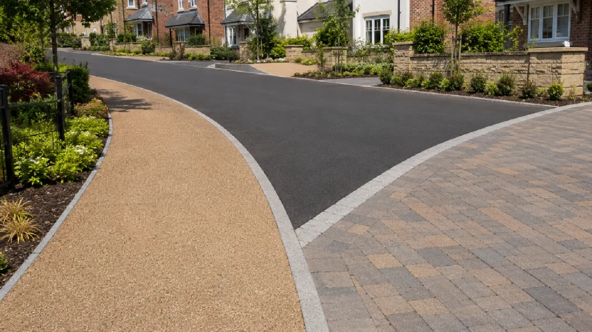Estate Road Surfacing for Private Developments UK