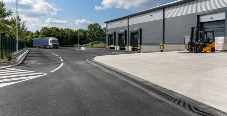 Hertfordshire industrial yard surfacing solutions