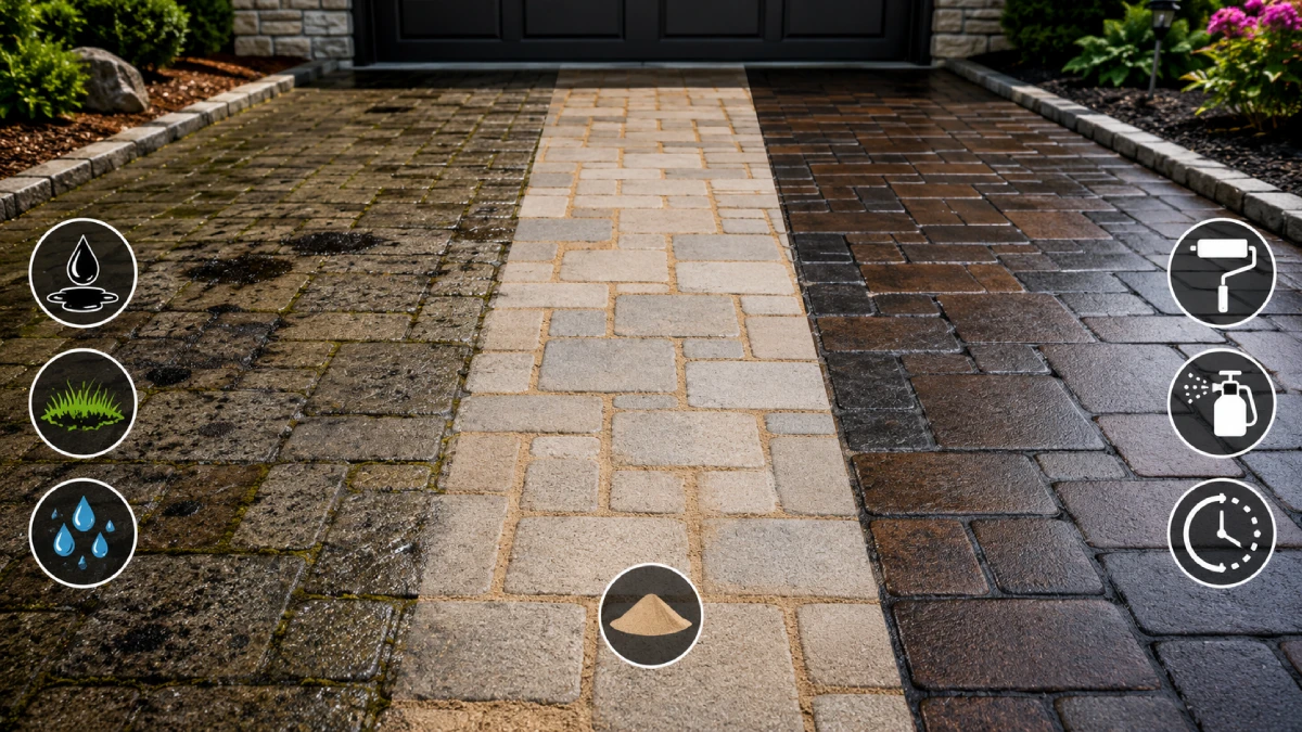 How to Seal Driveway Pavers