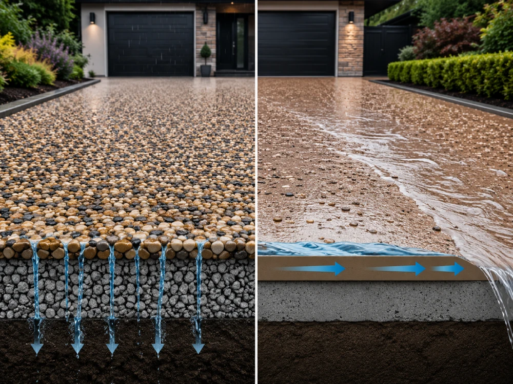 Wet-weather grip needs planning
