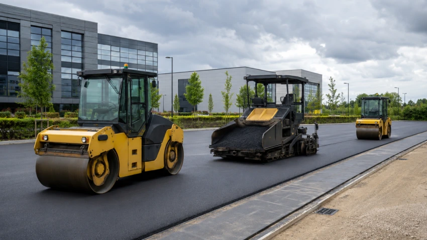 Commercial car park surfacing materials in Hertfordshire