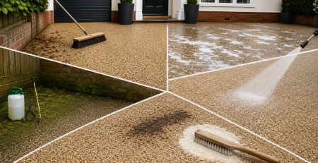 How to Clean a Resin Driveway