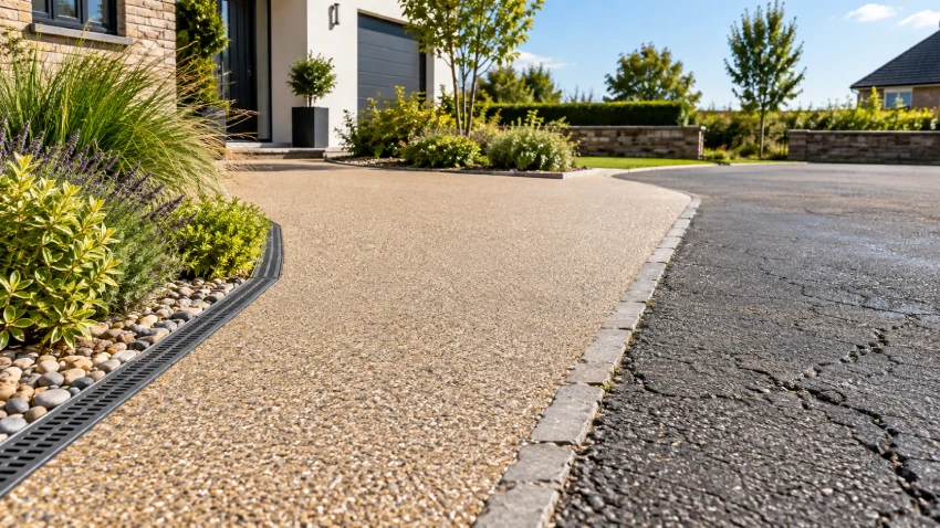 Summer asphalt damage