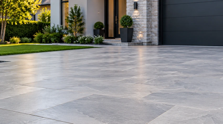 Resin bound driveway